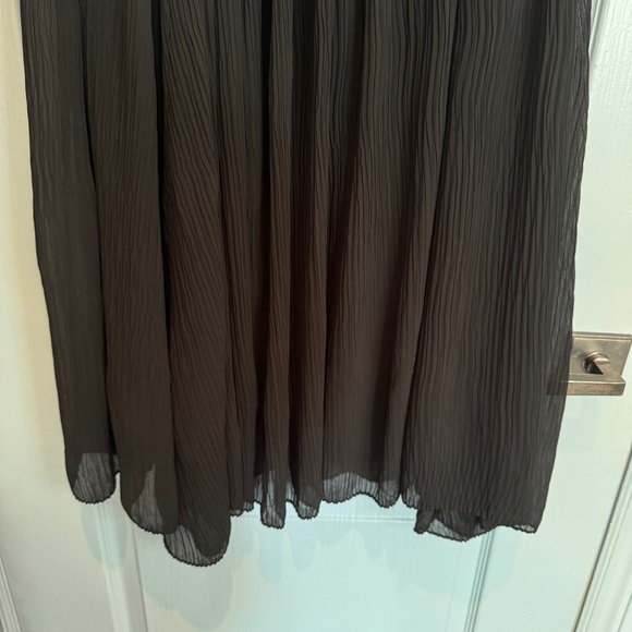 EILEEN FISHER PLEATED MIDI SKIRT - Picture 4 of 13